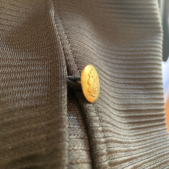 ASOS midi square neck dress w/ long peep sleeves - Picture 7 of 12